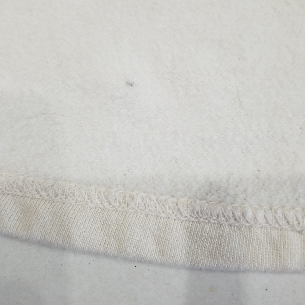 Zara "Sunday Tour" Girls Cropped Hooded Sweatshirt in Ecru 9 - Picture 12 of 12